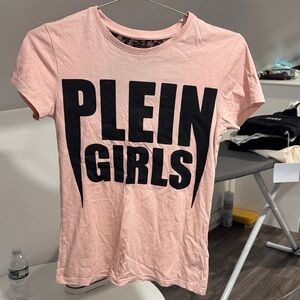 PHILIPP PLEIN Pink Plein Girls T-Shirt